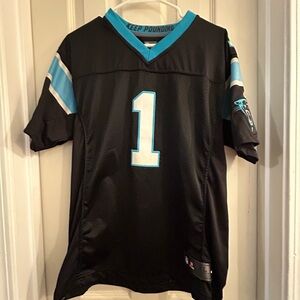 Nike Kids Black and Blue Jersey
